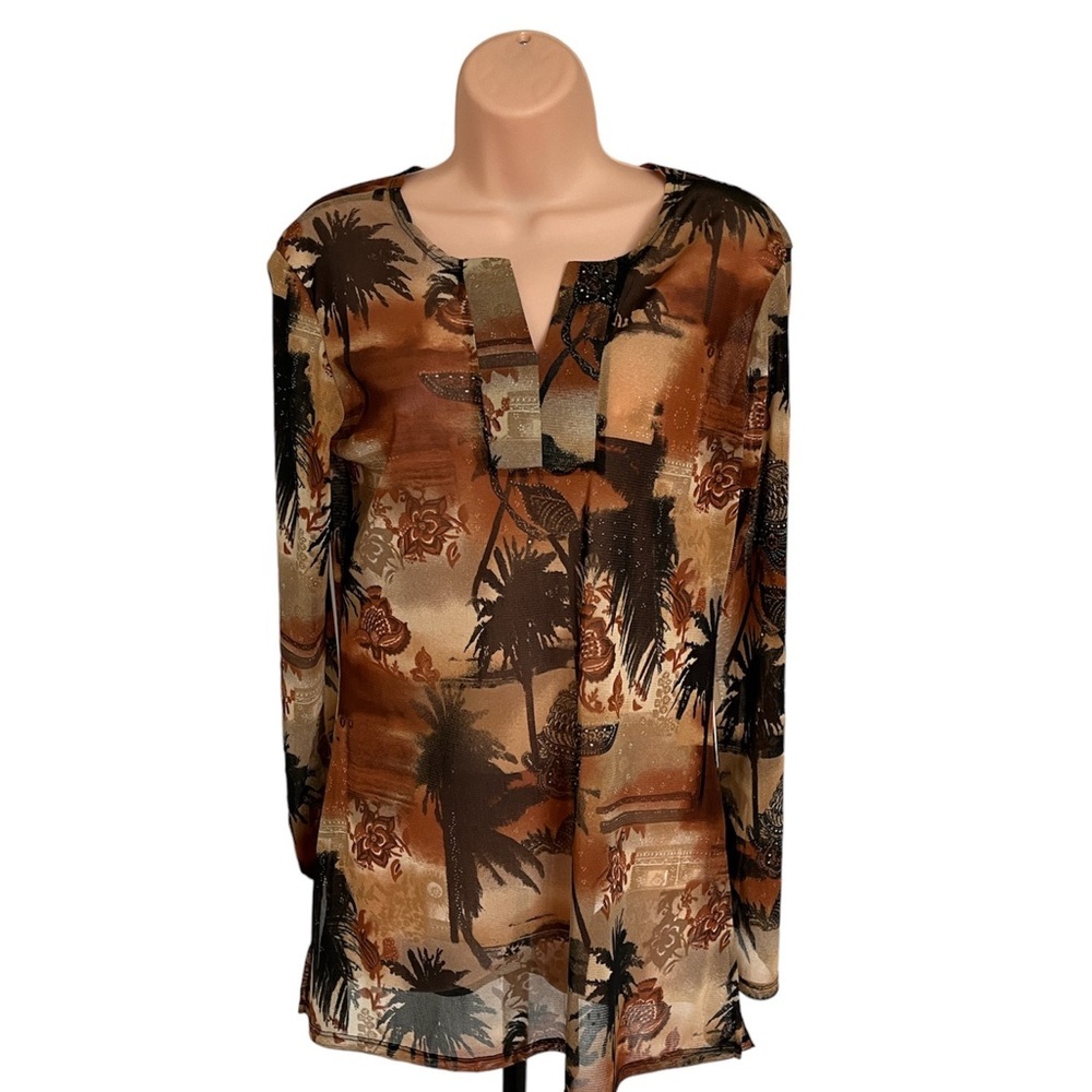 CYC Eye-catching Vintage Tunic style top